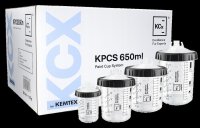 KCx Paint Cup System Sieb und Deckel, Kit mit 50...
