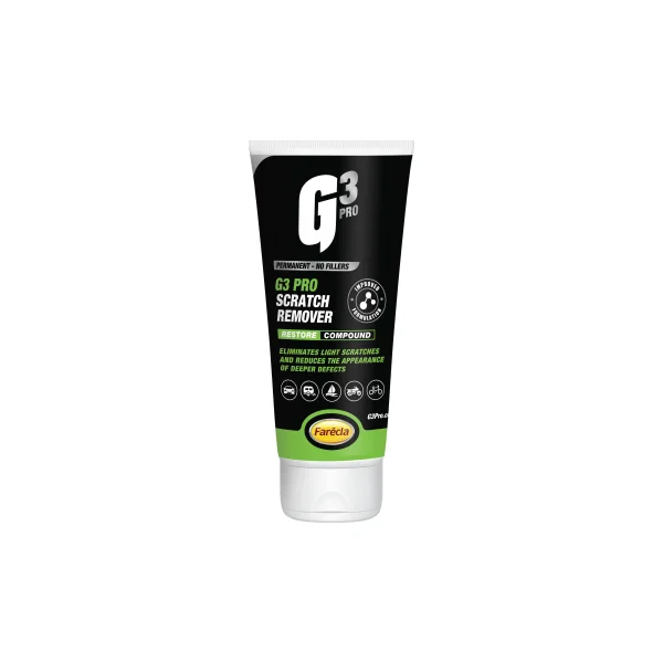 Farecla G3 Pro Kratzerentferner  Speziell entwickelte Schleifpartikel - entfernt  feine Kratzer und Schrammen 100 ml Tube