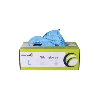 Finixa Nitril Einweghandschuhe blau - Box 100 St. Gr.L / 9