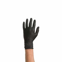 Einweg Nitril Handschuhe Schwarz M 60 Stück