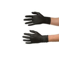 Einweg Nitril Handschuhe Schwarz M 60 Stück