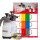 Farbkennzeichnungstabelle für Pumpsprüher DIN A2