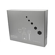 NONPAINT24 Pinselflasche Tupflackflasche Lackflasche mit Pinsel 100 Stück + Trichter im Koffer