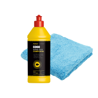 Farecla G360 Super Fast Schleif- und Polierpaste 500 g + 1 Mikrofasertuch Profi High Flor  SFC501
