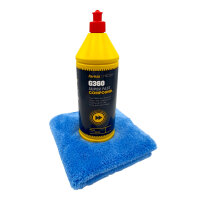 Farecla G360 Super Fast Schleif- und Polierpaste 1 kg + 1 Mikrofasertuch Profi High Flor SFC101