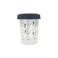 Nonpaint24 Cup System 400 ml-125 µm Farbmischbecher Lackiersystem Lackierbecher