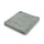 Nonpaint24 Microfasertuch Poliertuch 40x40 cm doppelseitig Flausch randlos Grau  Premium Qualität