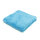 Nonpaint24 Microfasertuch Poliertuch 40x40 cm doppelseitig Flausch randlos Blau  Premium Qualität