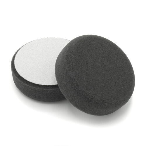 Nonpaint24 Polierschaum Polierpad Polierschaumpad glatt, Ø 150 mm, schwarz weich 1 Stück Profi-Qualität