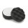Nonpaint24 Polierschaum Polierpad Polierschaumpad gewaffelt , weich schwarz, Ø 80 mm 1 Stück Profi Qualität