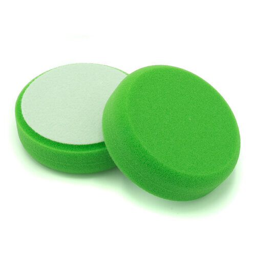 Nonpaint24 Polierschaum Polierpad Polierschaumpad glatt, medium grün Ø 80 mm 1 Stück Profi Qualität