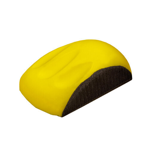 Nonpaint24 Handschleifblock Schleifklotz Handshleifer Klett für Ø150mm Exzenterschleifscheiben