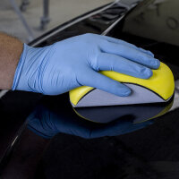 Nonpaint24 Handschleifblock Schleifklotz Handshleifer Klett für Ø150mm Exzenterschleifscheiben