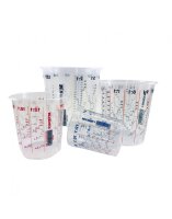 25 Mischbecher  400ml Autolack Lackmischbecher Klarlack...